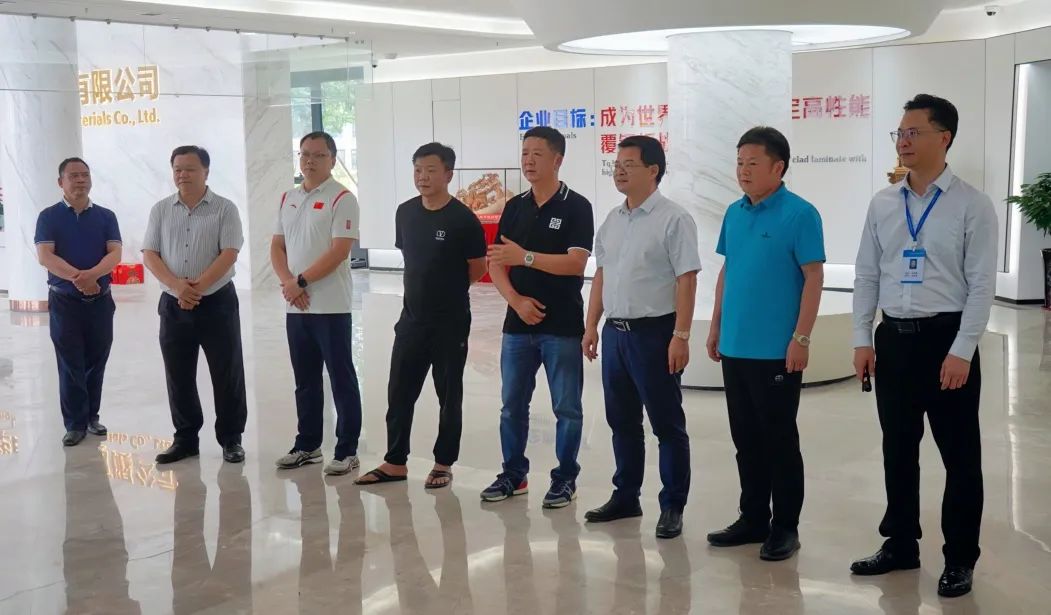 立讯精密王来胜副董事长一行到米兰(中国)材料考察